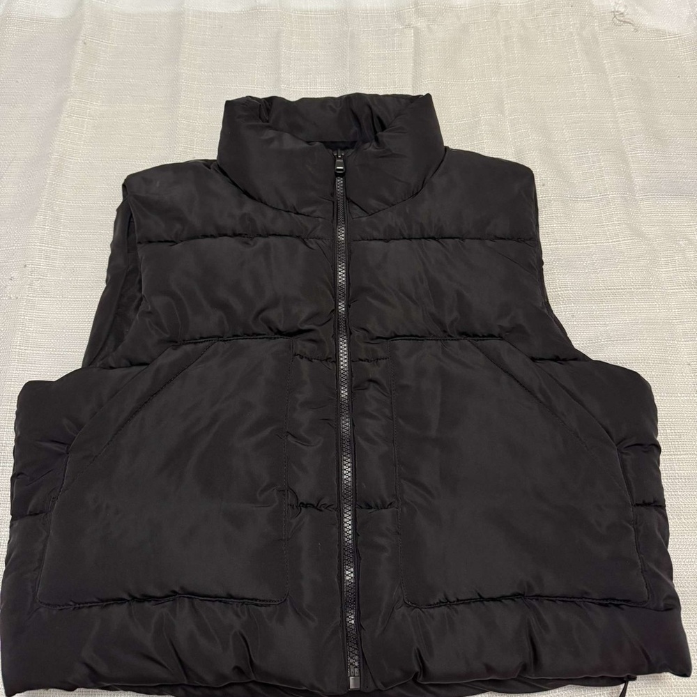 Black Puffer Vest